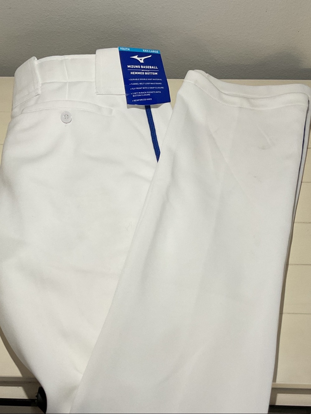 Boys XXXL, Men’s 32/34 Mizuno Baseball Pants